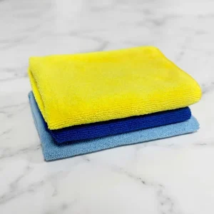 Tavelya OEM Custom Logo Microfiber Weft Knitted Brushed Quick Dry Super Absorbent All Purpose Gym Camping Sports Towel
