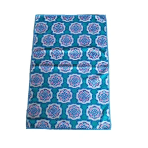 Tea Towels Printed Microfiber Custom Made Kitchen Towel Polyester duster Cloth