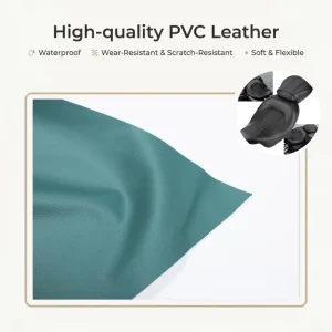 Tear Resistant Matte Finish PVC Synthetic Leather Fabric for Motorcycles Seat