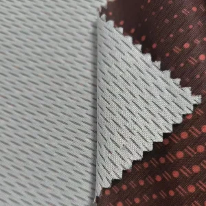 Technical UV Protection Quick Drying Leisure Outdoor Sportswear UPF50+ Rating Polyester Mesh Fabric for Sports