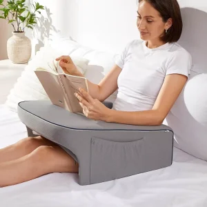 Teens Arm Rest Memory Foam Lap Desk Gaming Reading Pillows With Pockets