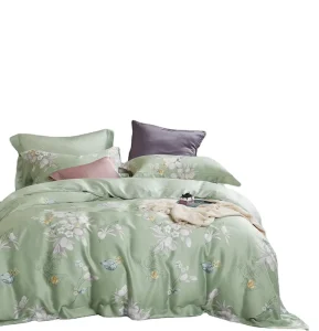 Tencel Beddings Duvet Covers Comforter Set 100% Lyocell Tencel 40S 60S
