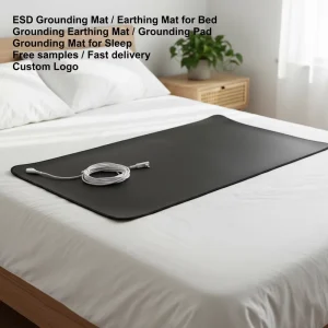 Tencel Cotton Blend with 180 Inch Grounding Wire Conductive Leather Surface Shielding Grounding Mattress Sheet