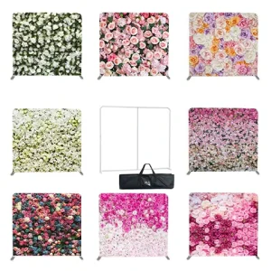 Tension Studio Fabric Stand Portable Photo Booth Background Wall Exhibitions Backdrop Banner for Event