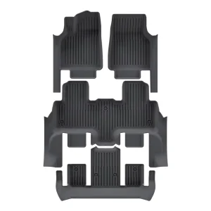 Tesla Model Y Long Range All Weather TPE Door Sill Floor Mats Entry Protection Kick Guard Waterproof Interior Accessories