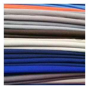 Textile 65 Polyester 35 Cotton Fabric 20*20 108*58 200gsm Dyed Twill Woven TC Workwear Fabric