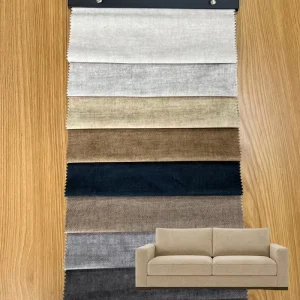 Textile Products Pure 100% Polyester Printing And Embossing Holland Velvet Knit Fabrics For Home Textiles