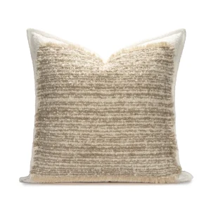 Textile Splicing Simple Hotel Model Room Living Room Bedroom Home Decoration Pillow Cushion Combination Pillowcase