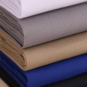 Textiles Fabric Manufacturer Supplier Heavyweight Solid Dye Woven Twill Polyester Cotton Workwear Uniforms Fabric