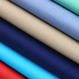 Textiles Fabric Manufacturer Two Way Stretch Canvas Workwear Uniforms TC Cotton Polyester Spandex Woven Fabric 275gsm