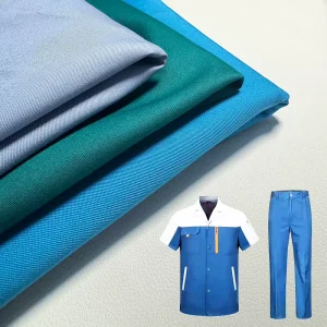 Textiles Factory Direct Uniform Fabrics Eco Friendly Durable Woven T/C Fabric 65% Polyester 35% Cotton Twill Breathable
