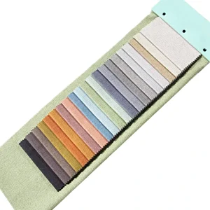 Textiles New Design Woven 100% Polyester Fabric Low MOQ Piece Dyed Soft Upholstery Home Textiles Dobby Style Sofa Fabric