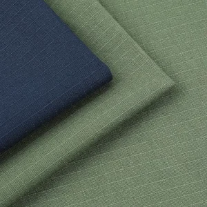 Textiles Woven Anti tear Workwear Uniform Garment Stretch Ribstop Cotton Polyester Spandex Ripstop Fabrics