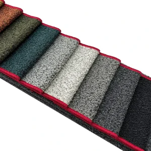 Textured Boucle Fabric For Sofa Upholstery Free Sample High Quality Woven Furniture Fabric