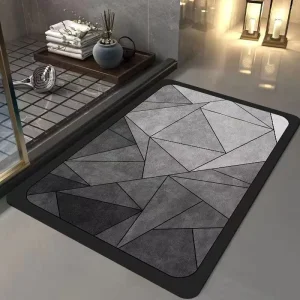 The Most Popular Manufacture Non Slip Bath Mat Microfiber Memory Foam Bath Mats for Bathroom