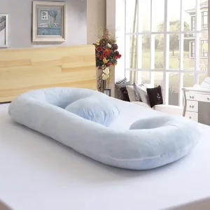 Therapist Recommended Quality Sleep Pregnant Mom Baby Nursing Relaxing Long Cushion Maternity Pillow