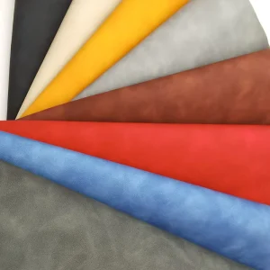 Thesis Binding Color Change Waterproof PU Leather for Decorative Dress Book Notebook Covers and Rigid Box