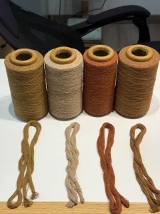 Thick 3 1 4 1 Recycle Cotton Yarn Twist for Making Cotton Rope and Macrame