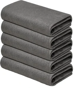 Thick Edgeless Microfiber Glass Cleaning Cloth High Absorbent Streak Free Magic Polishing Towel for Window Shine and Car Glass