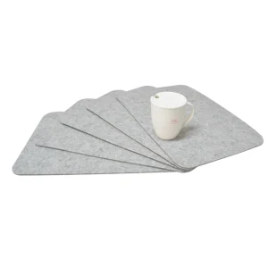 Thick Felt Placemats for Dining Table Heat Resistant Felt Placemat Set