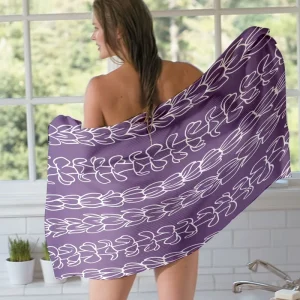 Thick Hawaiian Towel Beach Cotton Beach Towels with Logo Custom Print