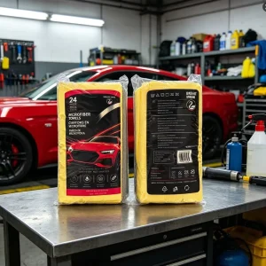 Thick Microfiber Car Wash Towel Custom Shape Super Absorbent Quick Dry SoftFor Household Car Care