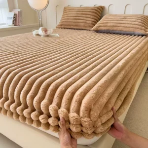 Thick Microfiber Printed Mattress for Winter Baby Crib Fitted Bed Sheet Mattress Covers Fitted & Flat Sheet
