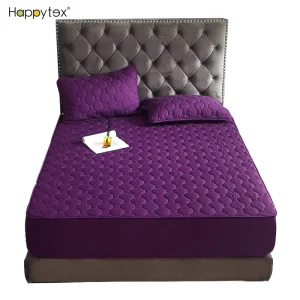 Thick Quilted Woven Comfortable Mattress Protective Cover Bed Sheet Fitted Cover Massage Bed Sheet Fitted Price Pillowcase