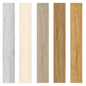 Thick SPC Click Lock Wood Vinyl Planks Waterproof Anti Slip Wear Resistant DIY Flooring