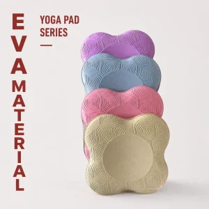 Thick Shock Absorbing Yoga Knee Pad Anti Slip Knee Hand Elbow Protection Mat for Yoga & Plank Training