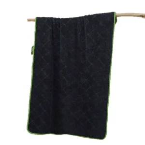 Thick Woven Twisted Coral Fleece Polyester Soft Towel Lint Resistant Super Absorb Quick Dry Car Wash Cloth
