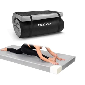 Thick Yoga Mat Ultra Thick Exercise Mat Anti Slip Exercise Mat Suitable Gymnastics Mats for Pilates Fitness Gym Stretching