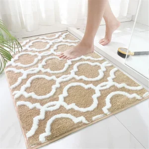 Thickened Absorbent Non Slip Toilet Mat Bathroom Floor Bath Mats