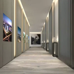 Thickened Custom Printed Pattern Wall to Wall Carpet Full Paving Hotel Restaurant Club Banquet Hall
