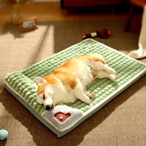 Thickened Dog Mat Warm Pet Bed for Dogs Cats Removable Washable Pet Nest Indoor Soft Sleeping Pad Dog Sofa Cushion Dog Bed