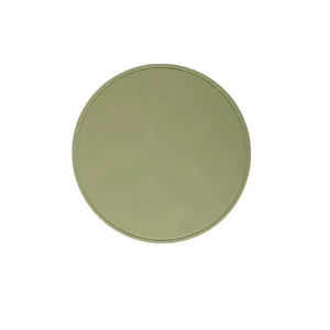 Thickened European Style Circle Kitchen Placemat Silicone Heat-resistant Coaster Insulated Non-Slip Mat Pad