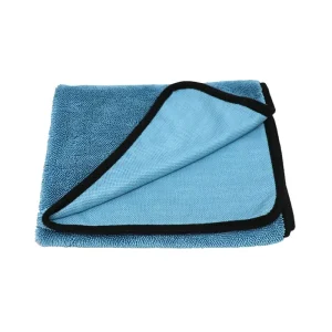 Thickened Lint Free 800GSM Microfiber Car Towel Braided Edge Single Sided Twisted Loop Super Water Absorbent Auto Cleaning Rag