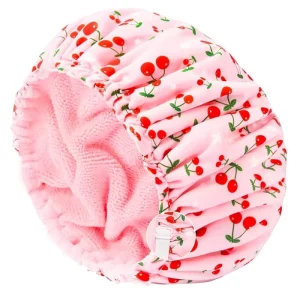 Thickened Microfiber Hair Drying Cap Super Absorbent Quick Dry Hair Towel Wrap Turban With Button Soft Anti Frizz Twist