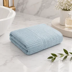 Thickened Skin Friendly Absorbent 100% Cotton Hand Towel 327GSM 34x72cm for Household Travel Outdoor