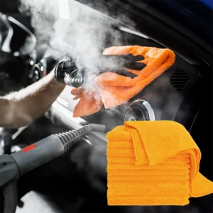 Thickened Ultra fine Fiber Car Cleaning Towels High low Pile Wash Car Towel Woven Towel Car Cleaning Rag Cloths