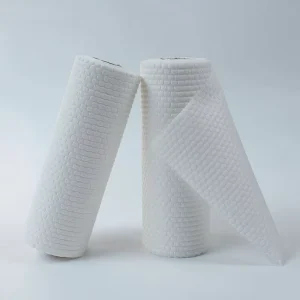 Thickened White Plain Disposable Eco Friendly Kitchen Towels Heavy Duty Non Woven Dishcloths Non Stick Oil Degreasing Cleaning