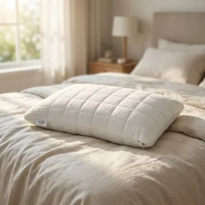 Three Layers Adjustable Height Modern Ergonomic Air Fiber Sleep Pillow Soft Custom Logo OEM ODM