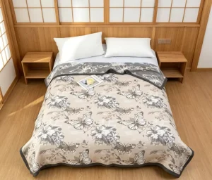 Throw Blanket Flower Butterfly Ballad 200*230