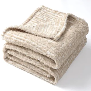 Throw Blanket for Couch Soft Blankets & Throws Fuzzy Blanket for Bed Sofa Fluffy Warm Cozy Plush Travel Essential Accessories