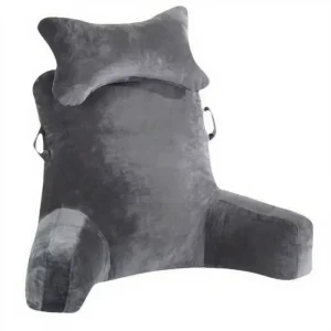 Throw Pillow Reading Pillow Armrest Back Cushion Couch Backrest with Detachable Inner Insert