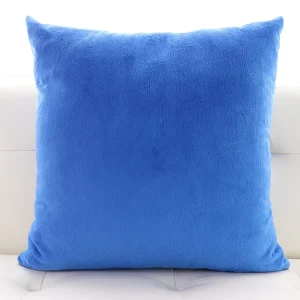 Throw Pillow Square Decorative Pillow Covers Cushion Cover Solid Color