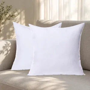 Throw Pillows for Bed Couch and Living Room Premium Down Alternative Euro Pillow Insert for Decorative Indoor Pillows Cushion