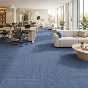 Tile Carpets Fireproof Carpet Commercial Modular Office Polyester Carpet Tiles