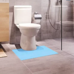 Toilet Seat Cover 3pcs Set Bath Mat Shower Room Floor Rug Home Bathroom Anti Slip Absorbent Doormat Bathtub Decor
