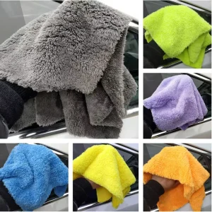Top Quality Supply Premium Coral Fleece Car Wash Towel Super Plush Microfiber Vehicle Care Towel Cleaning Tool